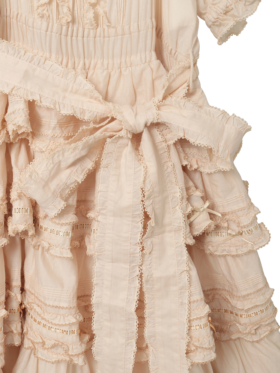 配色フリル使いワンピース 詳細画像 キナリ 12