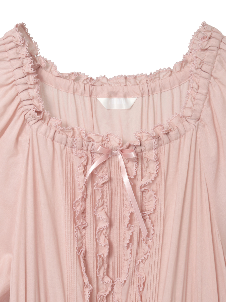 配色フリル使いワンピース 詳細画像 キナリ 3