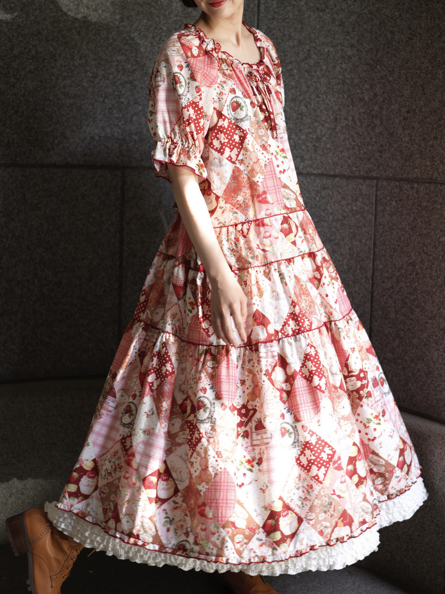 ＊ONLINE 限定＊PH Tea Party ONE PIECE 詳細画像 アカ系 2