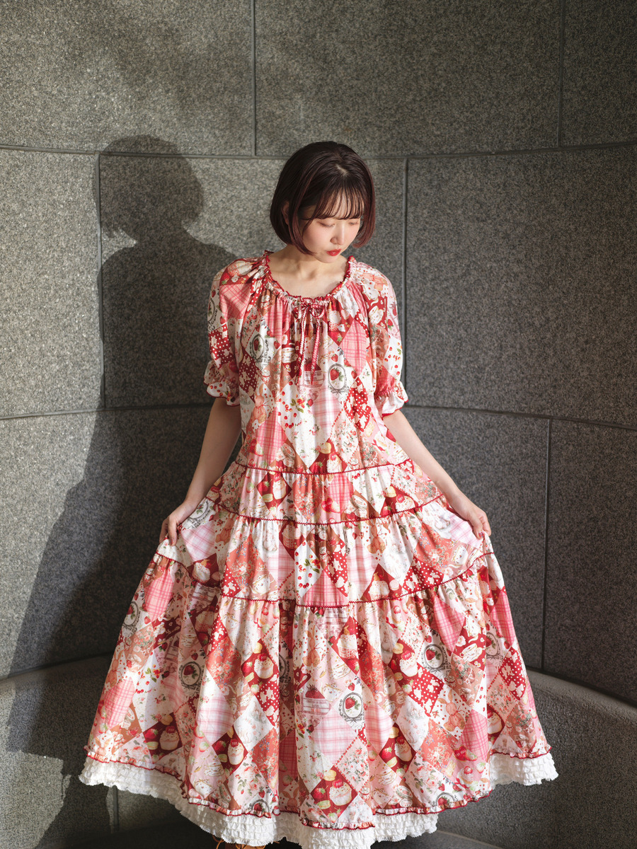 ＊ONLINE 限定＊PH Tea Party ONE PIECE 詳細画像 アカ系 4