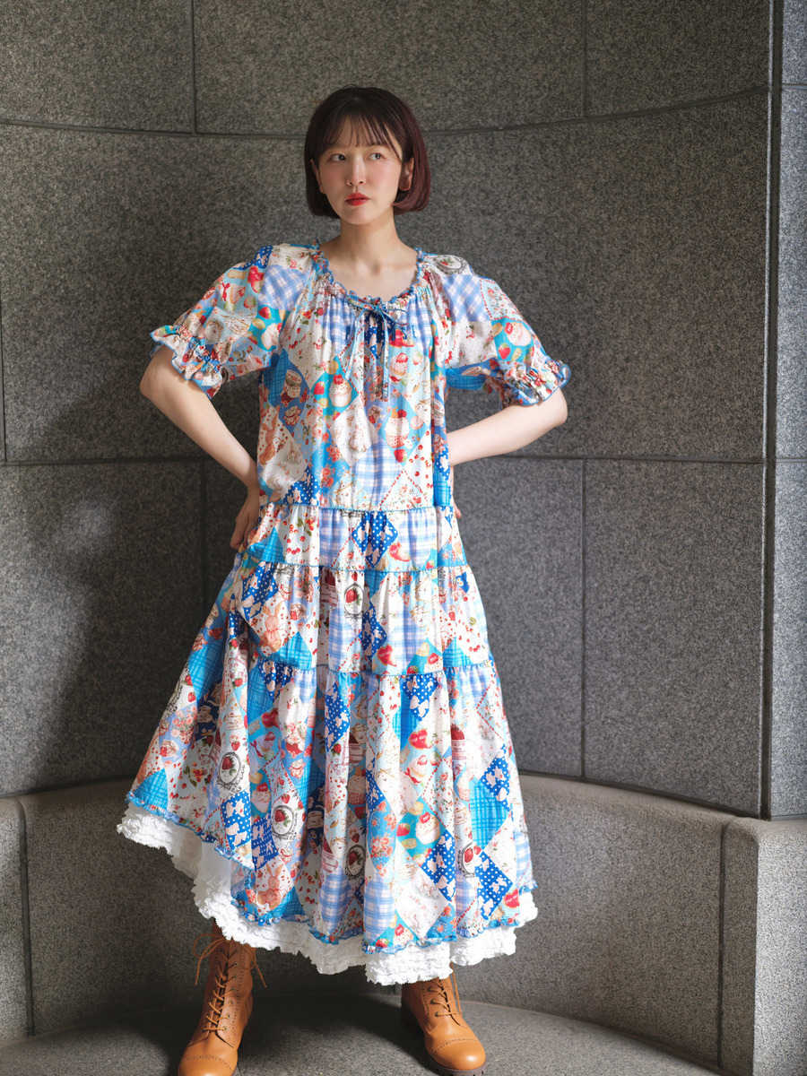 ＊ONLINE 限定＊PH Tea Party ONE PIECE 詳細画像 ブルー系 2