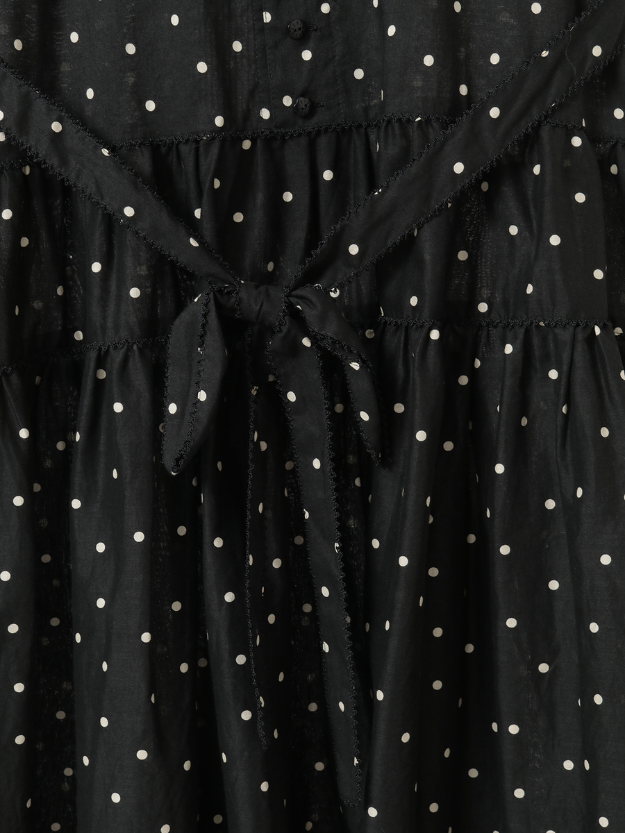 水玉プリントワンピース 詳細画像 ソライロ 7