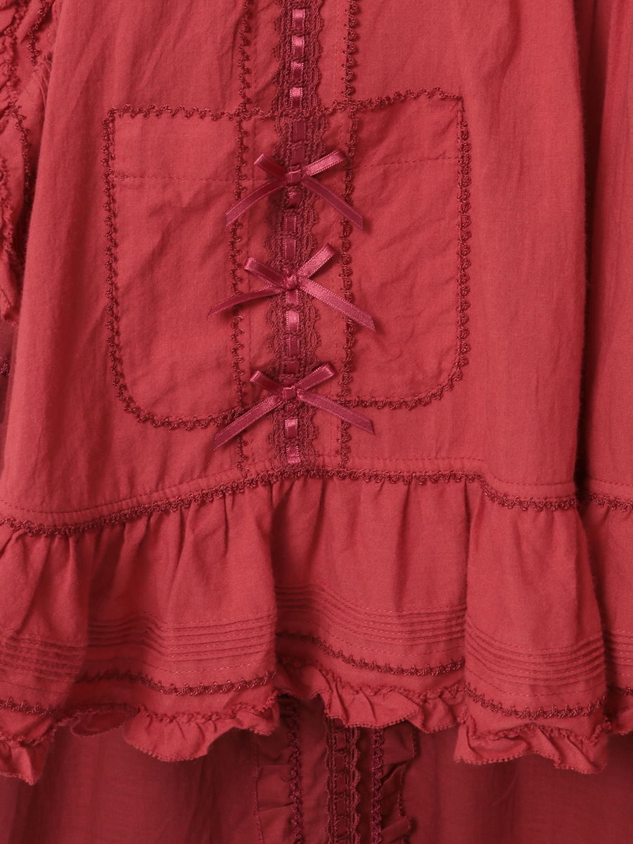 タブリエ付きワンピース 詳細画像 マスカット 11