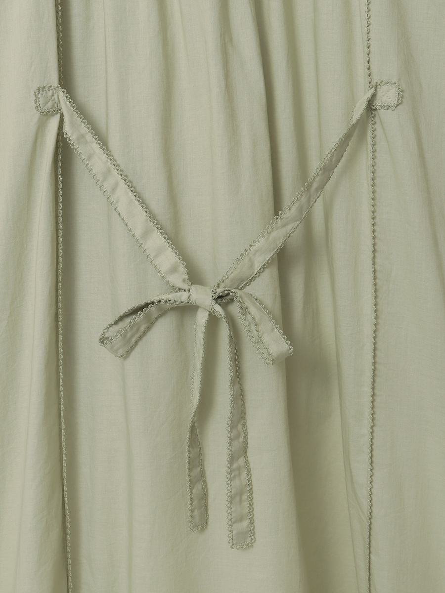 タブリエ付きワンピース 詳細画像 マスカット 8