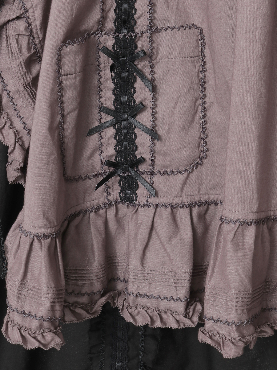 タブリエ付きワンピース 詳細画像 マスカット 9