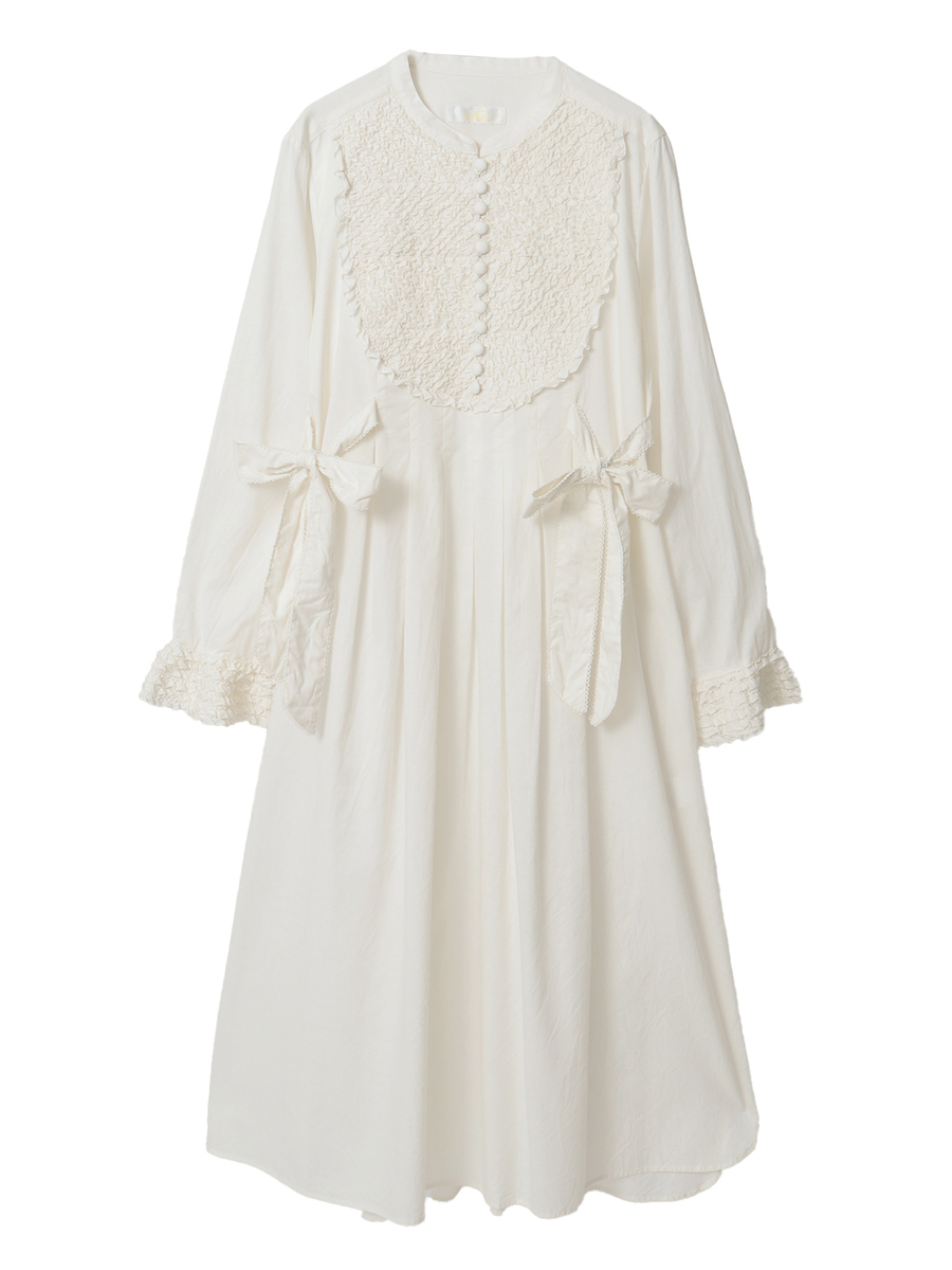 キャンブリックワンピース 詳細画像 アイボリー 1