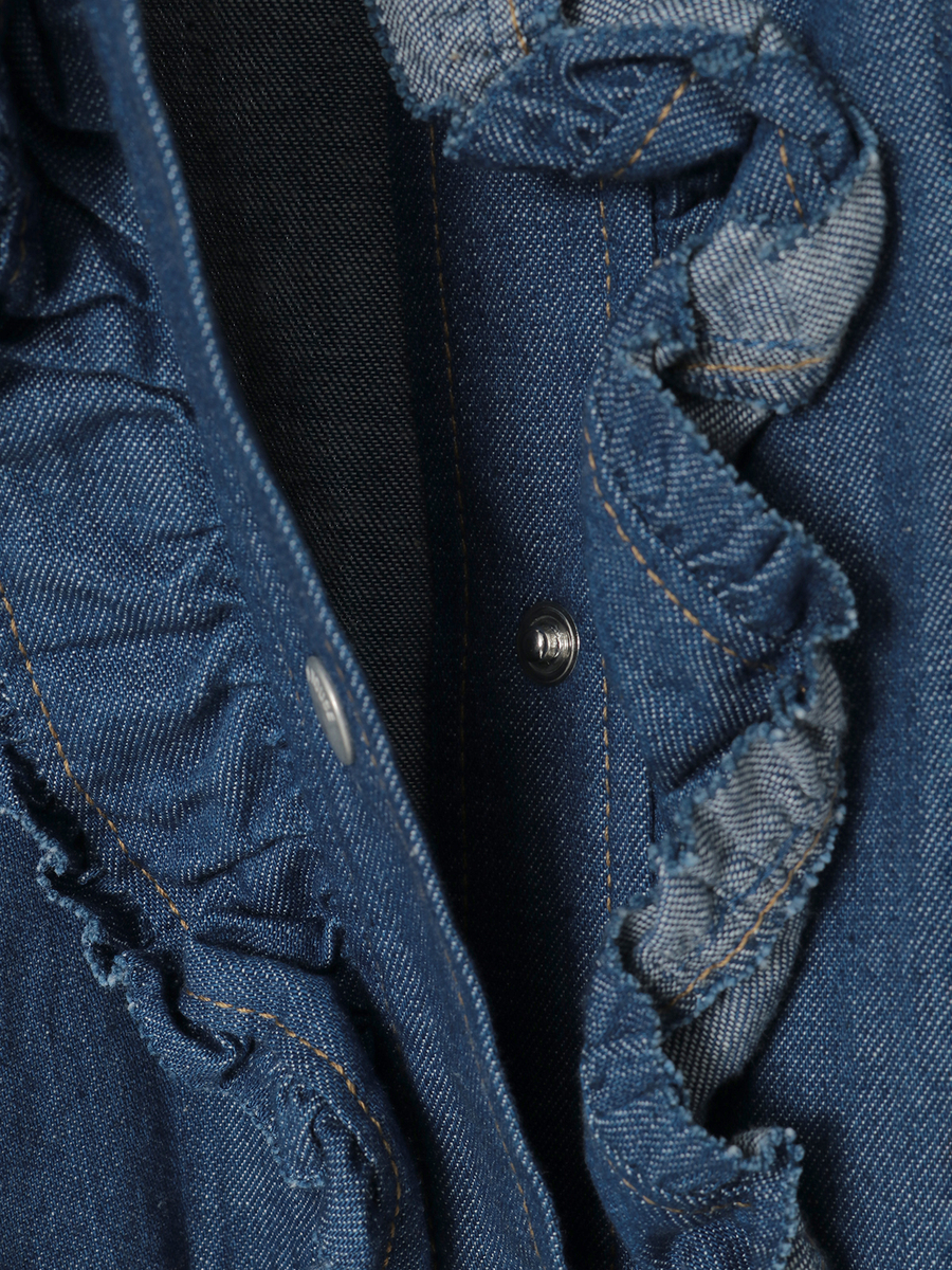 オーガニックデニムワンピース 詳細画像 キナリ 7