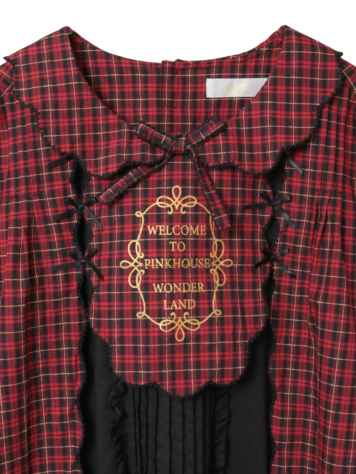 オリジナルコードチェックミディワンピース｜ピンクハウス