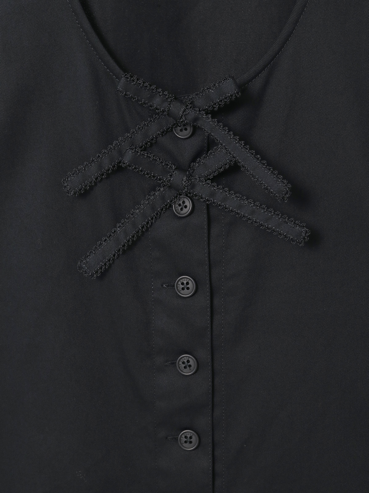 リボンモチーフ付きジャンバースカート｜ピンクハウス