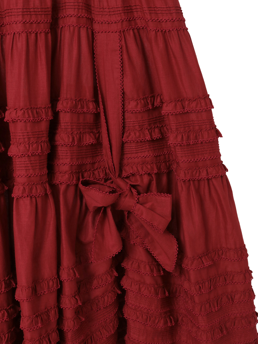 たくし上げリボン付きローンタブリエ｜ピンクハウスオフィシャル