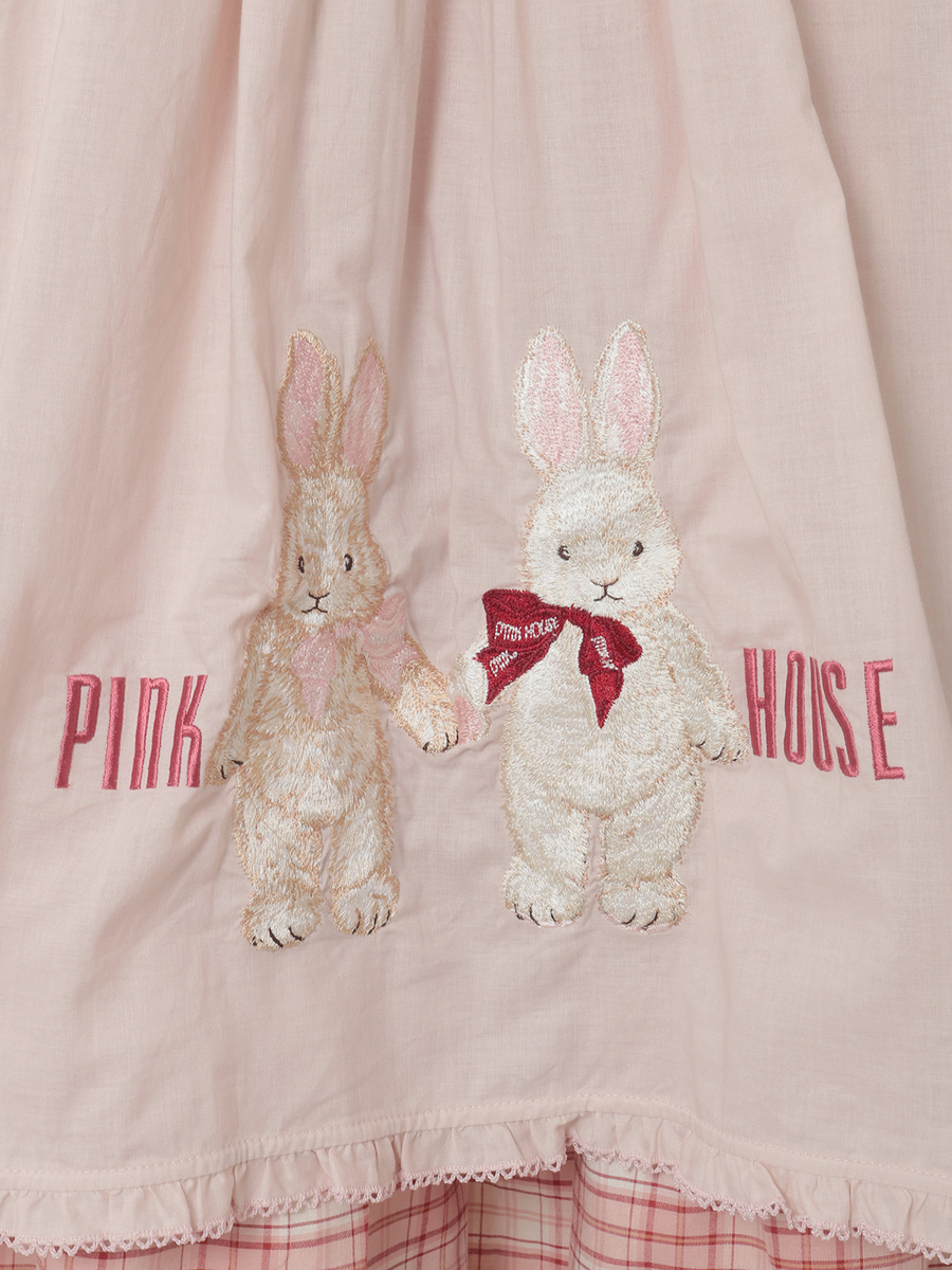 ピンクハウスエプロン花模様 ピンクハウスエプロン花模様