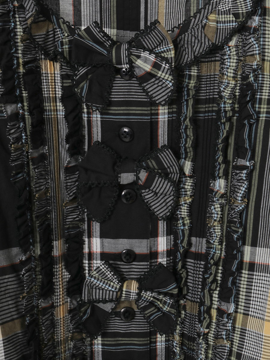 オリジナルチェックブラウス 詳細画像 アカ 8