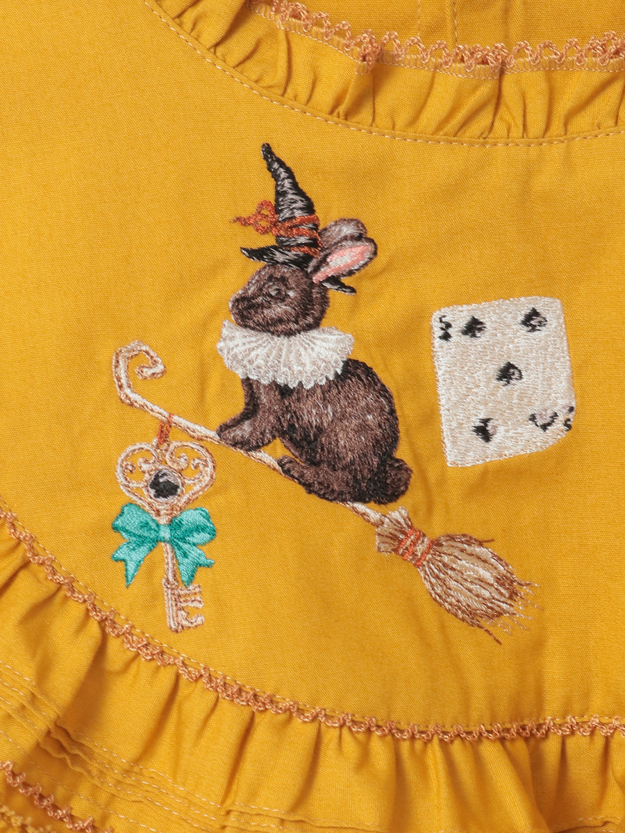 ハロウィーンワンダーランド刺繍使いブラウス 詳細画像 パンプキン 14