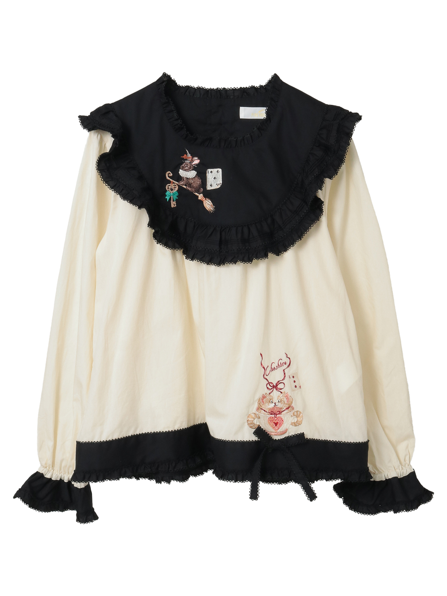 ハロウィーンワンダーランド刺繍使いブラウス 詳細画像 キナリ 1