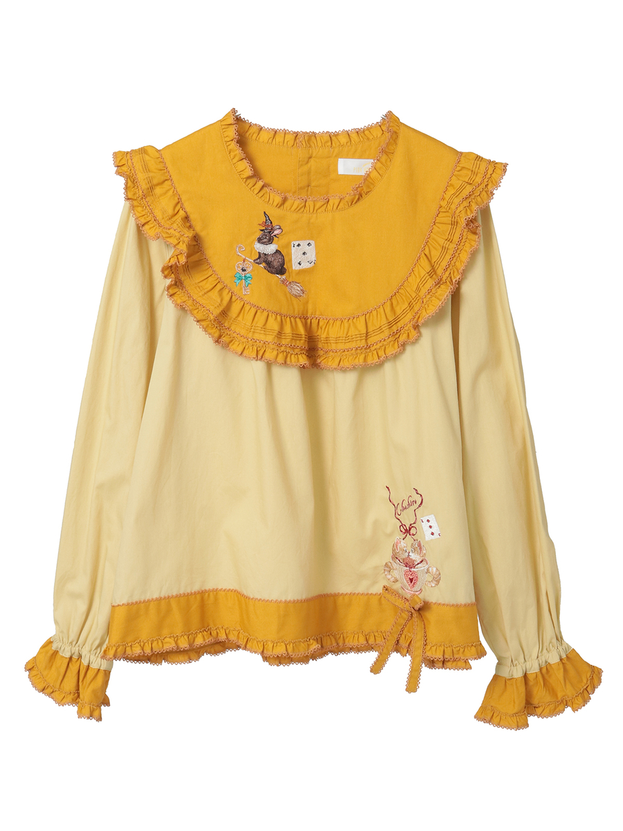 ハロウィーンワンダーランド刺繍使いブラウス 詳細画像 パンプキン 1