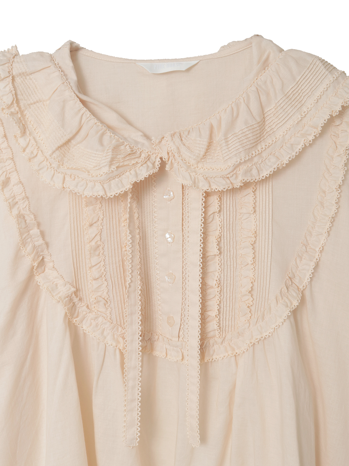 ピンクハウス　うさぎの耳フード付きローンブラウス うさぎの耳フード付きローンブラウス｜ピンクハウスオフィシャル