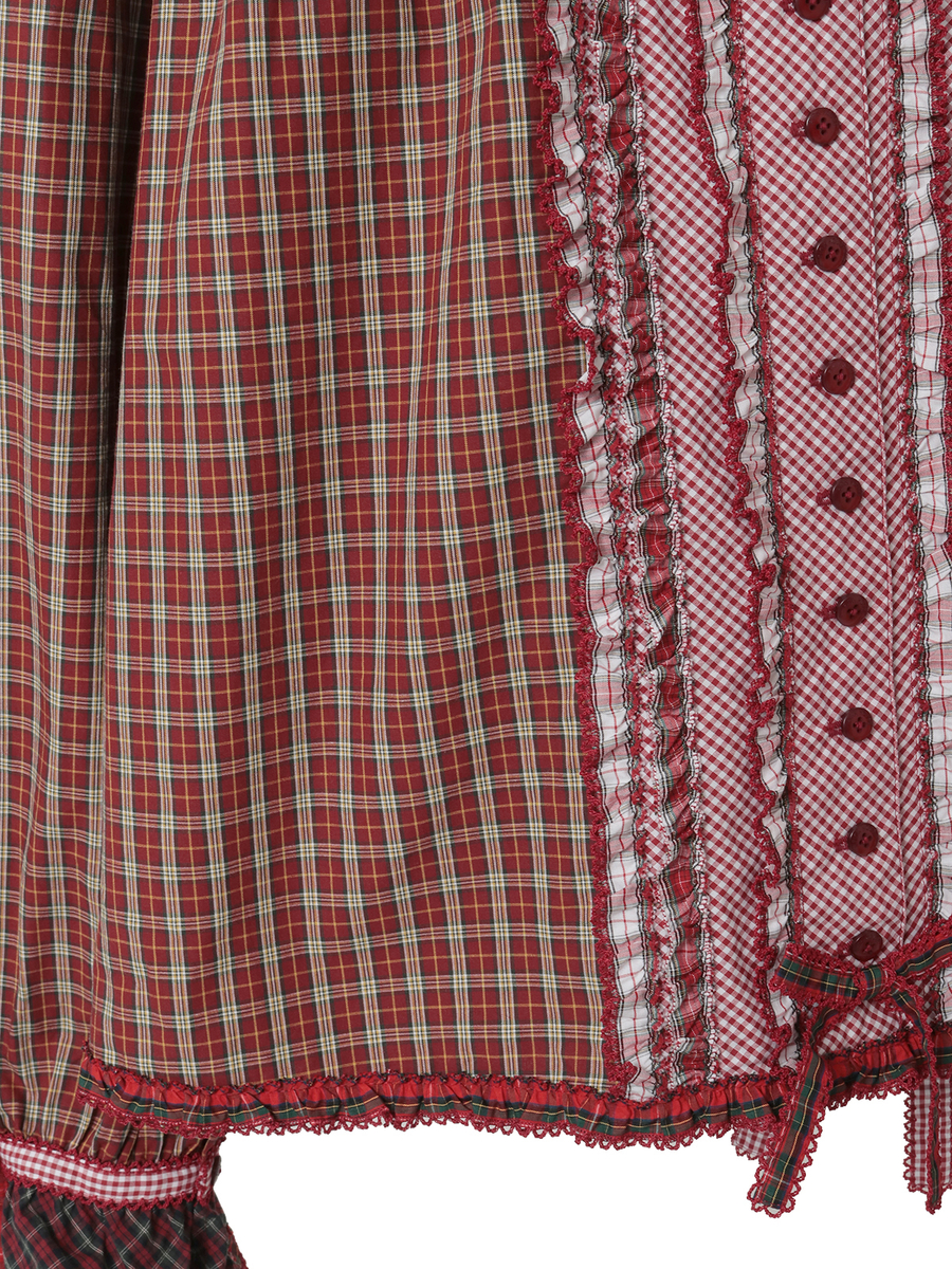 フリル襟付きブラウス 詳細画像 シロ 6