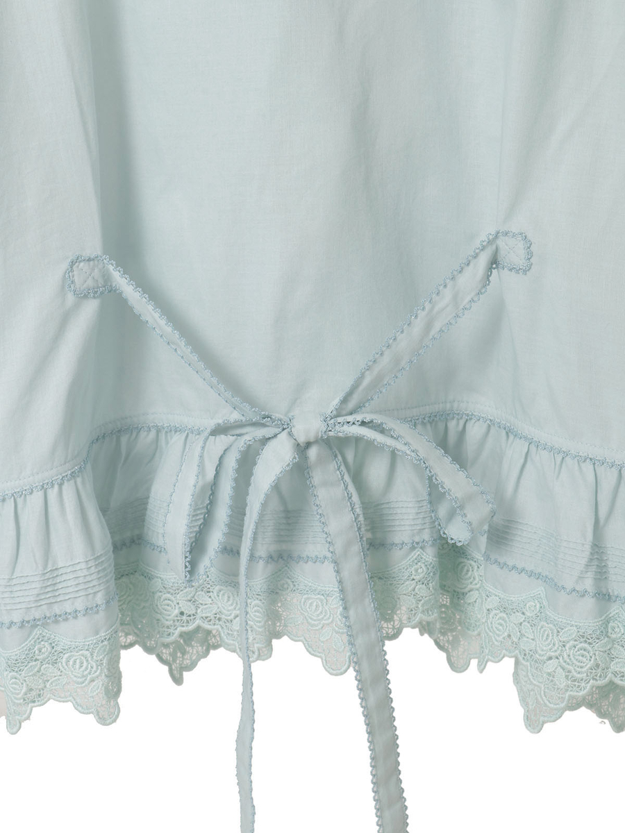 ケミカルレース使いオーバーブラウス 詳細画像 ピンク 6