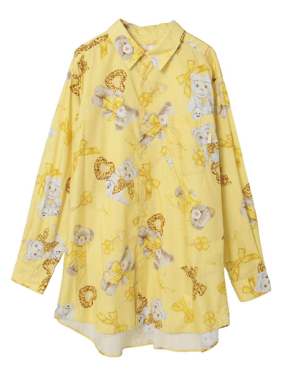 PINK HOUSE×Momocloももクロベアプリントブラウス 詳細画像 ピンク 1