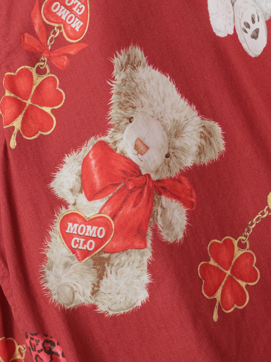 PINK HOUSE×Momocloももクロベアプリントブラウス 詳細画像 ピンク 10