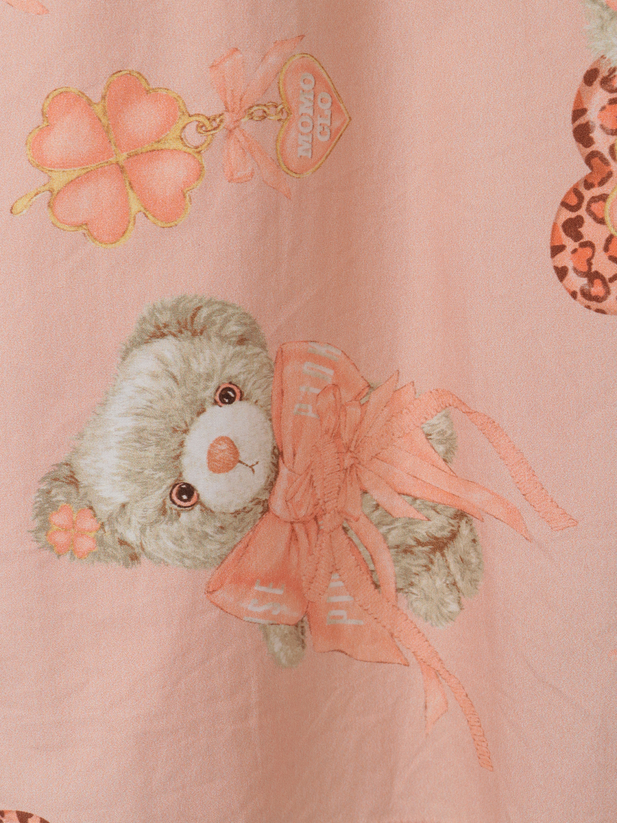 PINK HOUSE×Momocloももクロベアプリントブラウス 詳細画像 ピンク 11