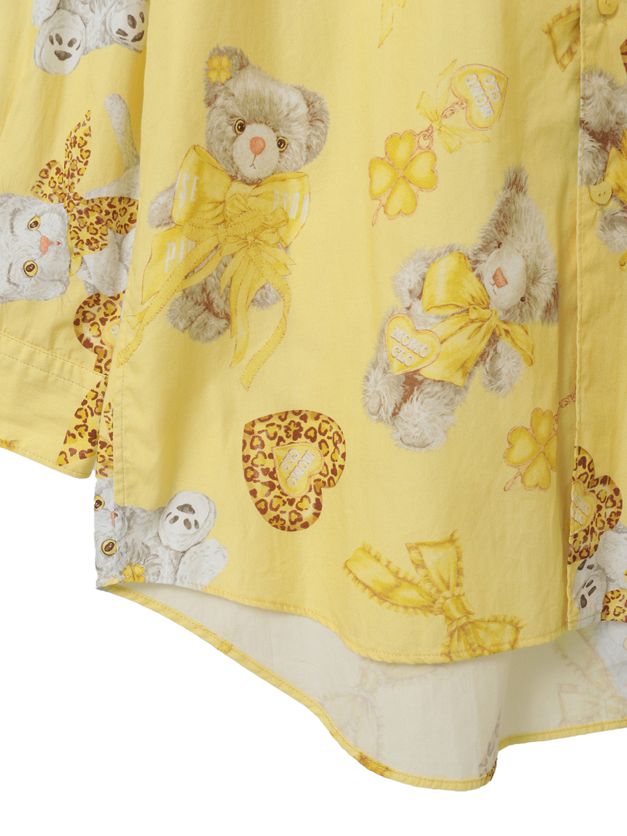 PINK HOUSE×Momocloももクロベアプリントブラウス 詳細画像 ピンク 6