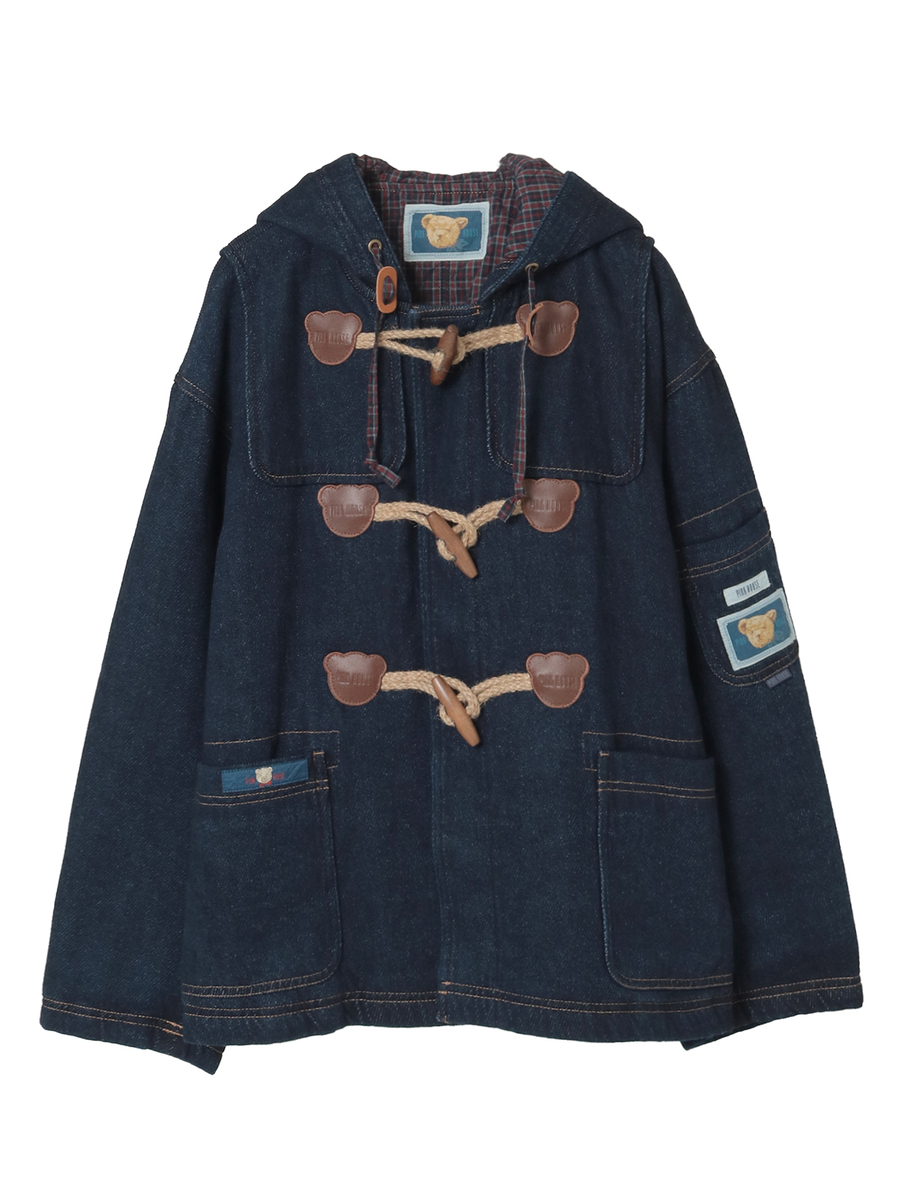 【美品】BACKLASH ダッフルコート LONDON TRADITION/VIXEN LINE刺繍 モンティダッフルコート