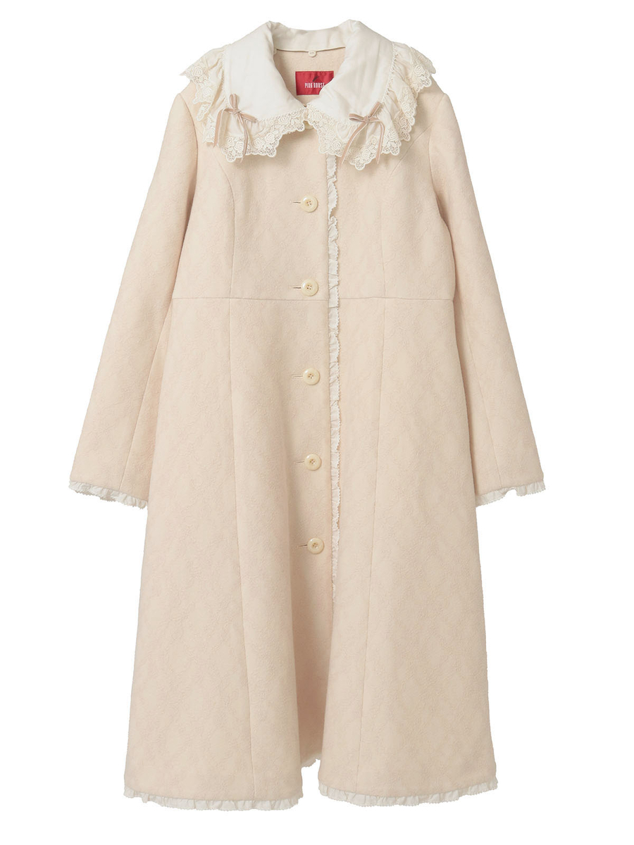 ニードルパンチコート 詳細画像 アイボリー 1