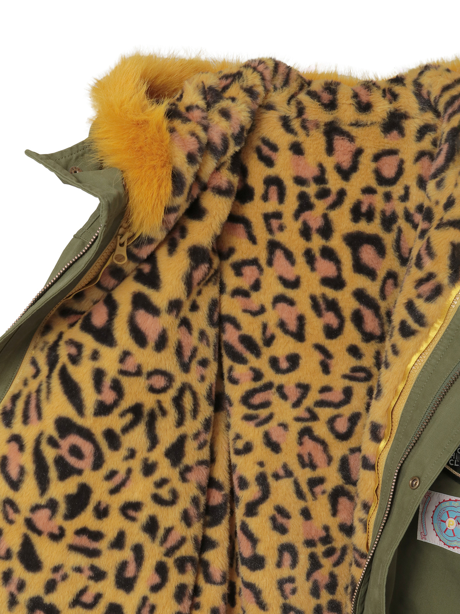 PINK HOUSE×Momoclo パイレーツキャットワッペンモッズコート 詳細画像 イエロー 12