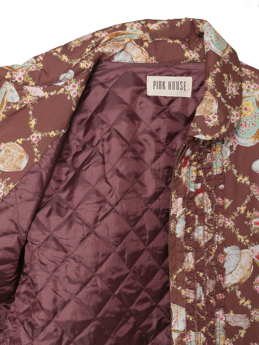 パフュームプリントブルゾン 詳細画像 バニラ 12