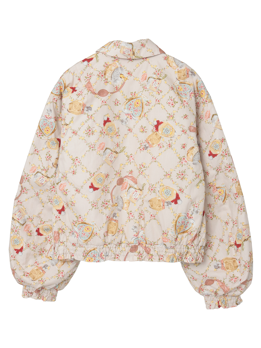 パフュームプリントブルゾン 詳細画像 バニラ 2
