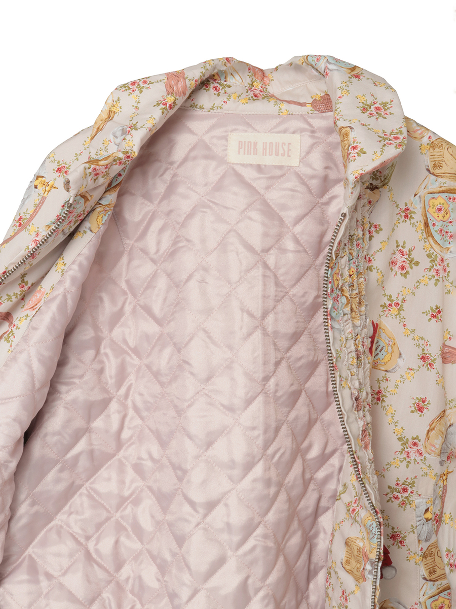 パフュームプリントブルゾン 詳細画像 バニラ 6