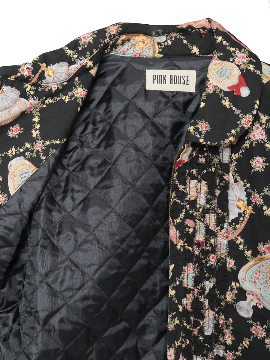 パフュームプリントブルゾン 詳細画像 バニラ 8