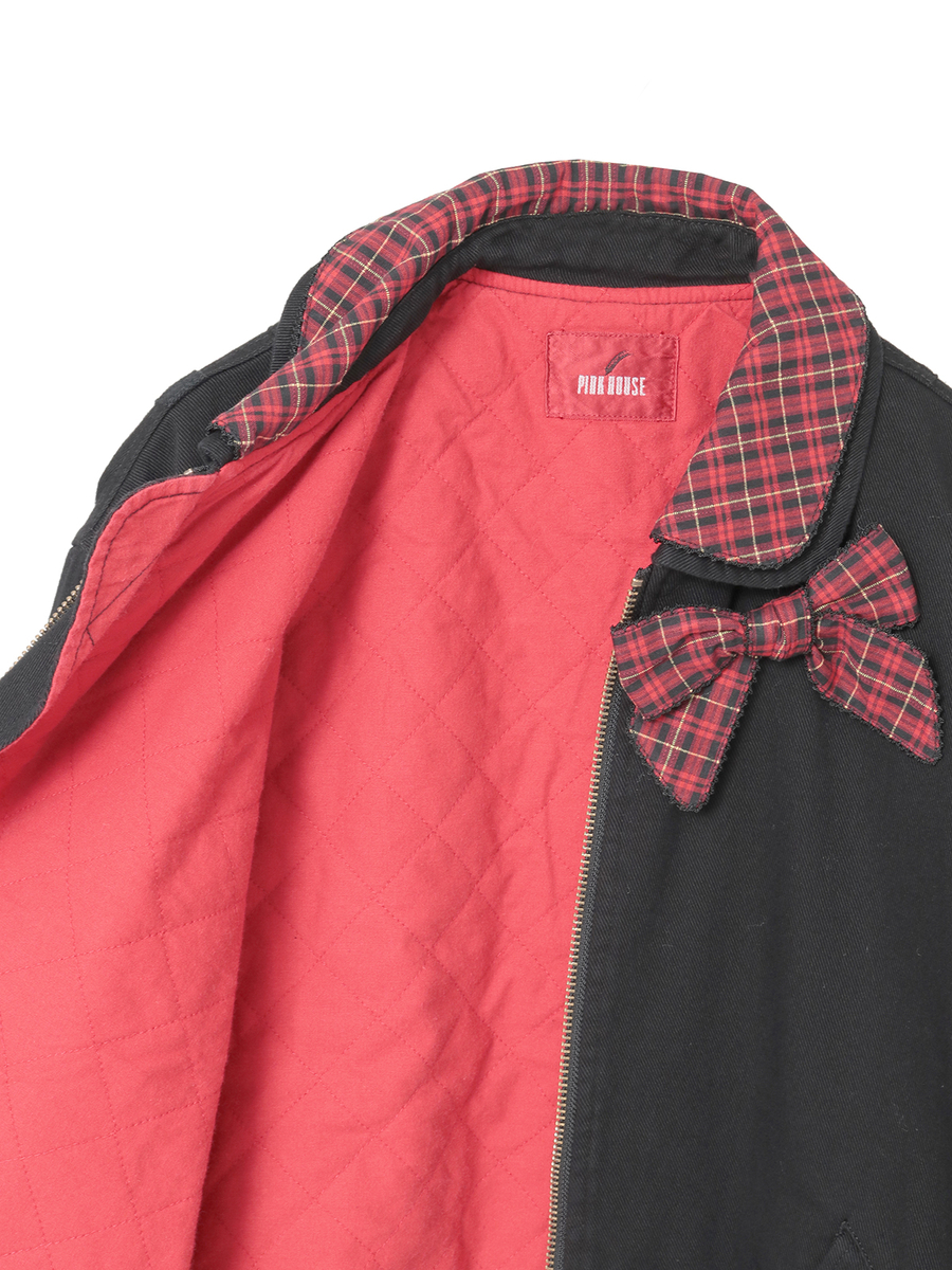 ハロウィーンワンダーランドワッペン使いゼッケン付きブルゾン 詳細画像 ブルー 13