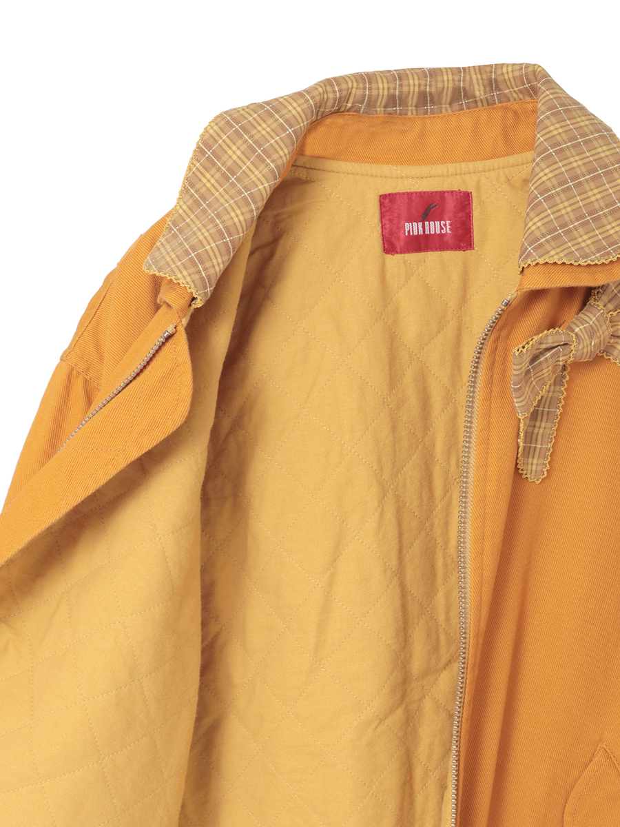 ハロウィーンワンダーランドワッペン使いゼッケン付きブルゾン 詳細画像 ブルー 17