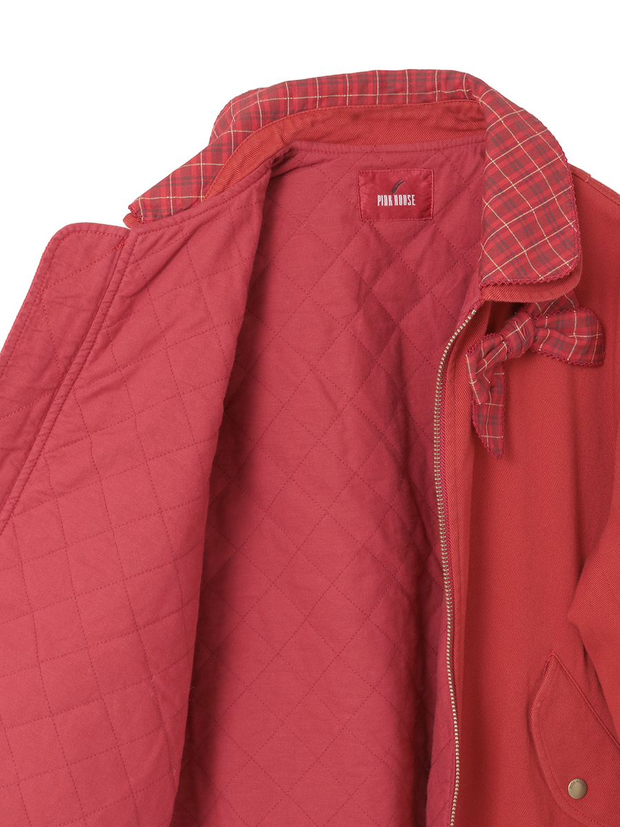 ハロウィーンワンダーランドワッペン使いゼッケン付きブルゾン 詳細画像 ブルー 4