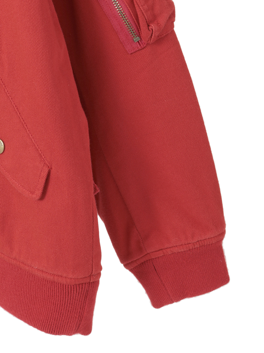 ハロウィーンワンダーランドワッペン使いゼッケン付きブルゾン 詳細画像 ブルー 6