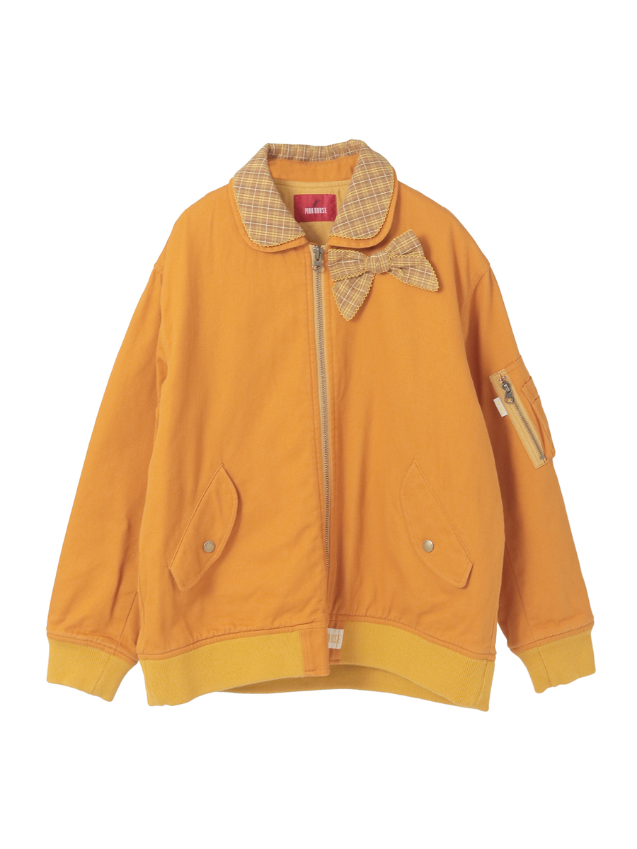 ハロウィーンワンダーランドワッペン使いゼッケン付きブルゾン 詳細画像 パンプキン 1