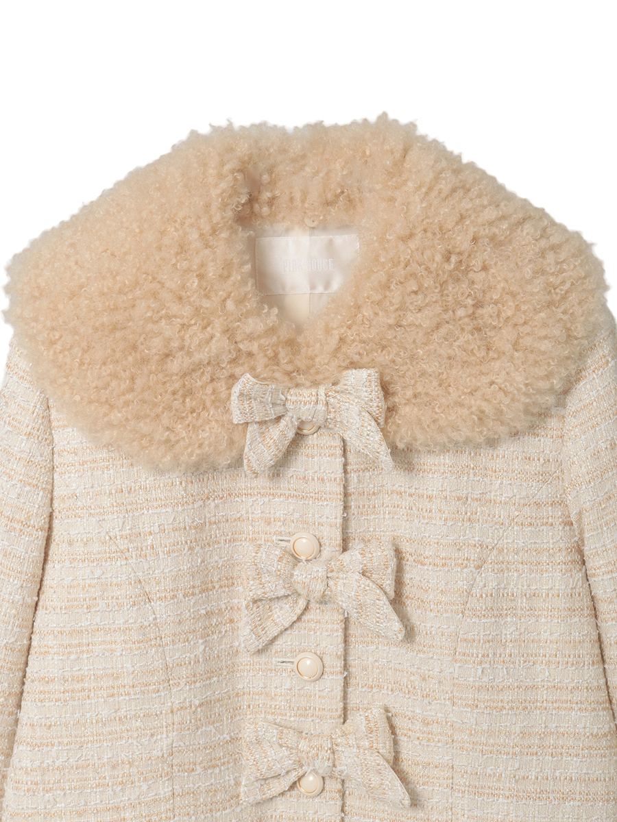 ファンシーツイードジャケット 詳細画像 クロ系 3