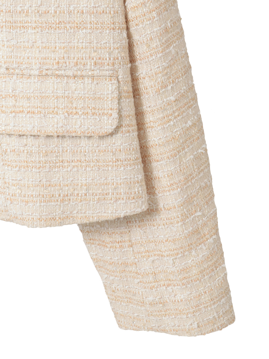 ファンシーツイードジャケット 詳細画像 クロ系 5