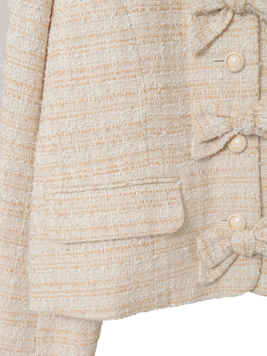 ファンシーツイードジャケット 詳細画像 クロ系 6