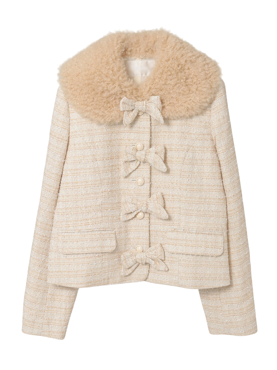 ファンシーツイードジャケット 詳細画像 キナリ系 1