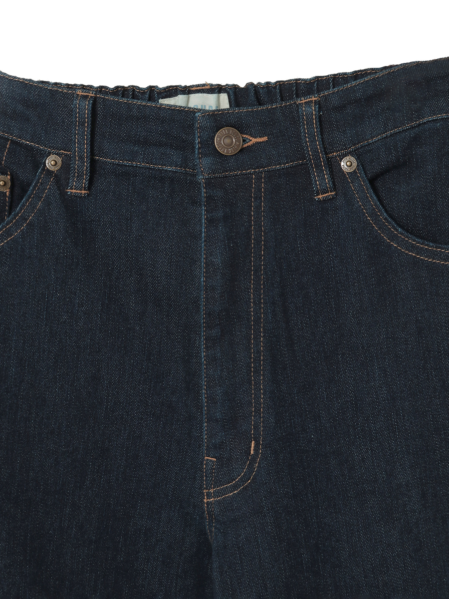 テディベア刺繍デニムパンツ 詳細画像 ブルー 3