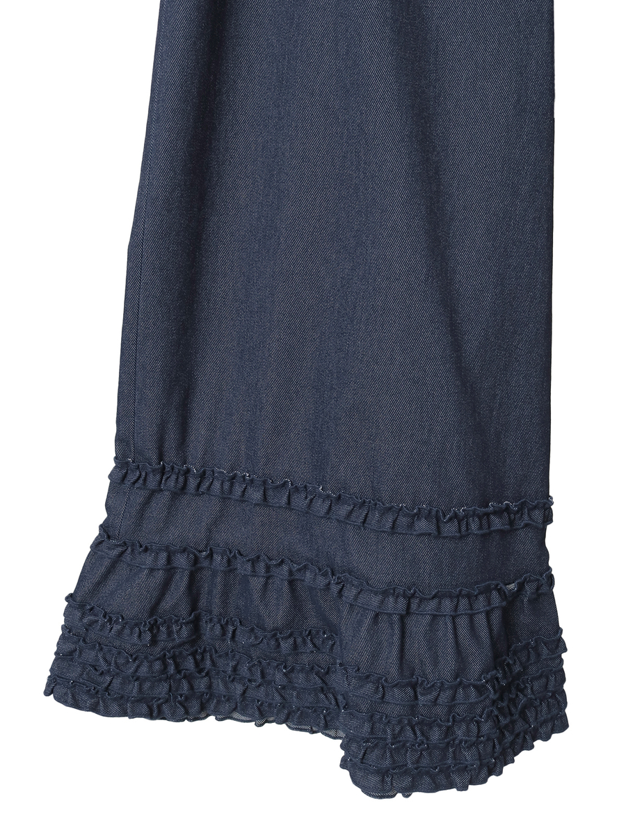 フリル使いワイドパンツ 詳細画像 キナリ 6