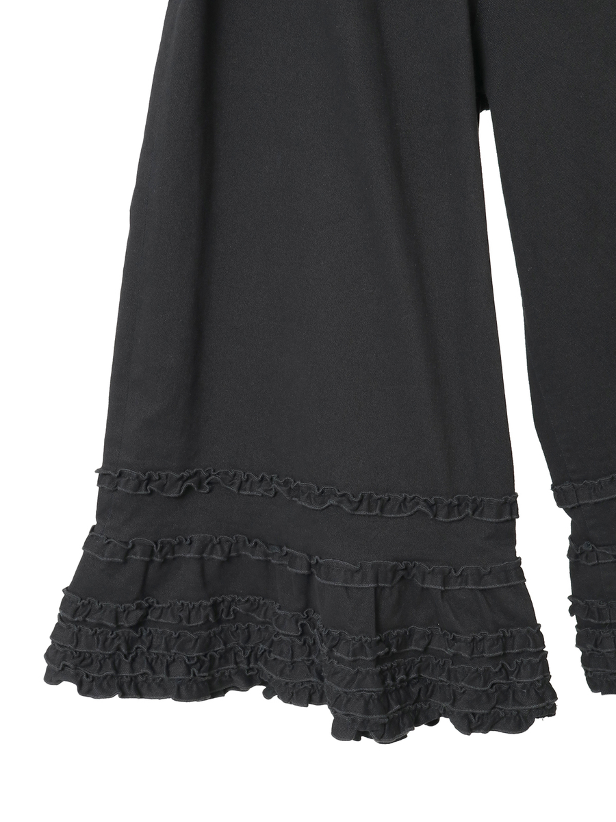 フリル使いワイドパンツ 詳細画像 キナリ 7