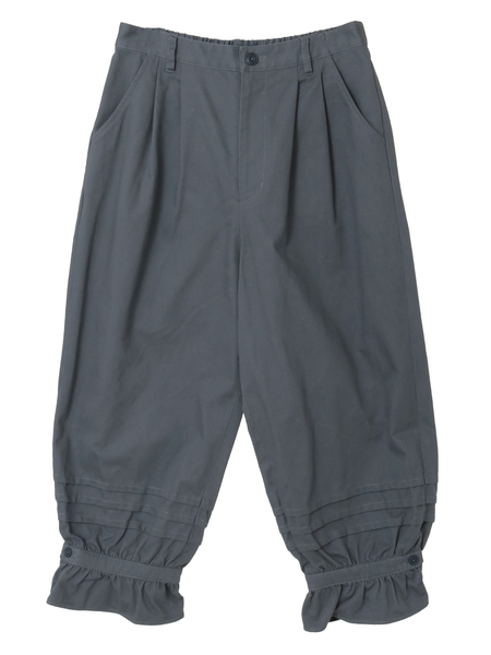 フリル使いバルーンパンツ