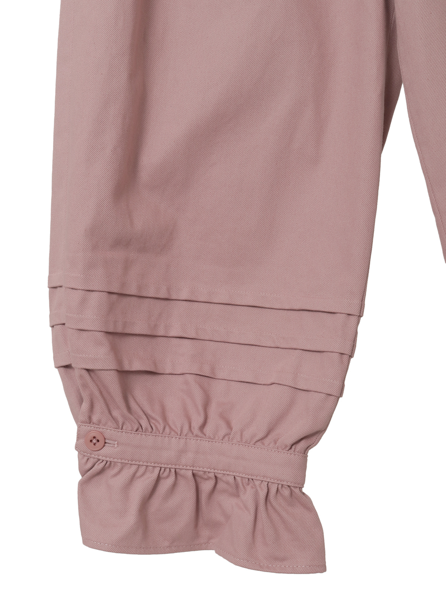 フリル使いバルーンパンツ 詳細画像 スモークブルー 6