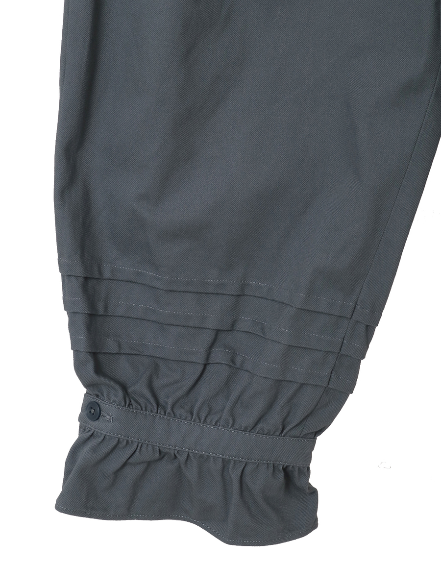 フリル使いバルーンパンツ 詳細画像 スモークブルー 8