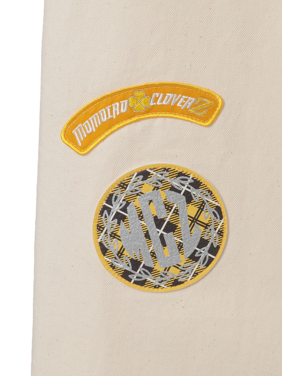 PINK HOUSE×Momoclo ワッペンいっぱいデニムパンツ 詳細画像 アカ 15