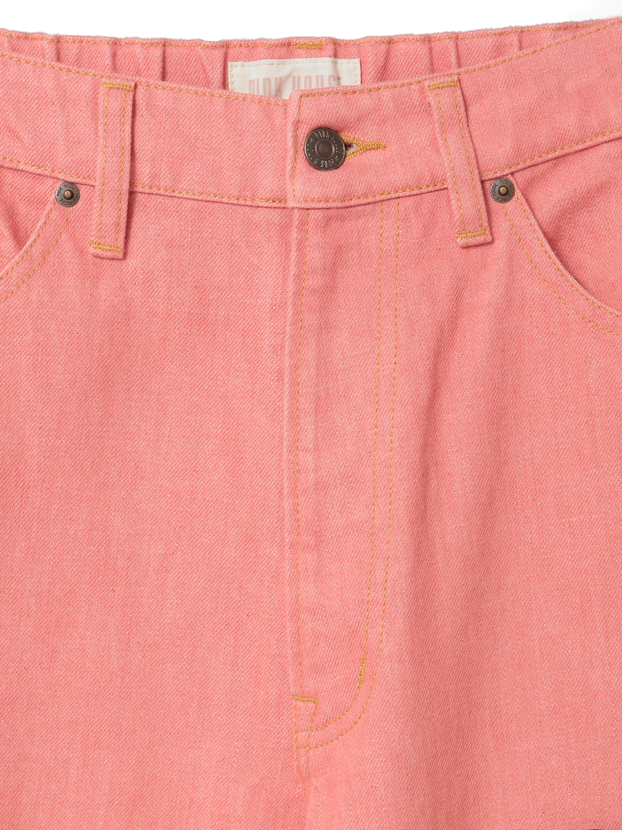PINK HOUSE×Momoclo ワッペンいっぱいデニムパンツ 詳細画像 アカ 4
